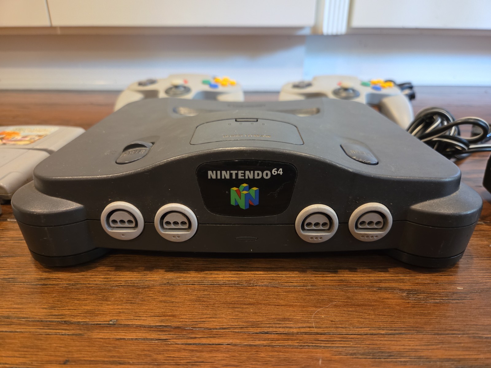 Nintendo 64 N64 Console + 6 Games & 2 Controllers Mario, Star Wars, 007 Goldeney