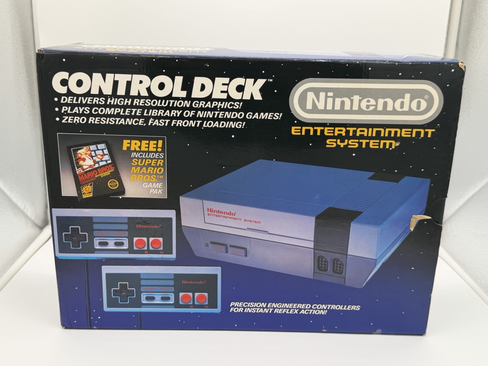 Nintendo Entertainment System NES Control Deck Complete in Box 1987 OEM Console