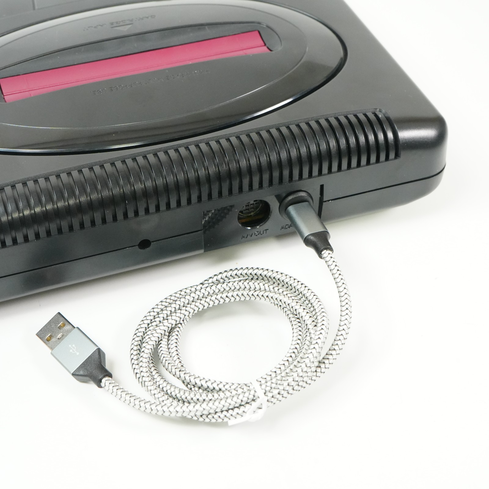 SEGA MEGA DRIVE 2 HAA-2502 NTSC-J Japan Console USB-C Power MOD TESTED w/ Box