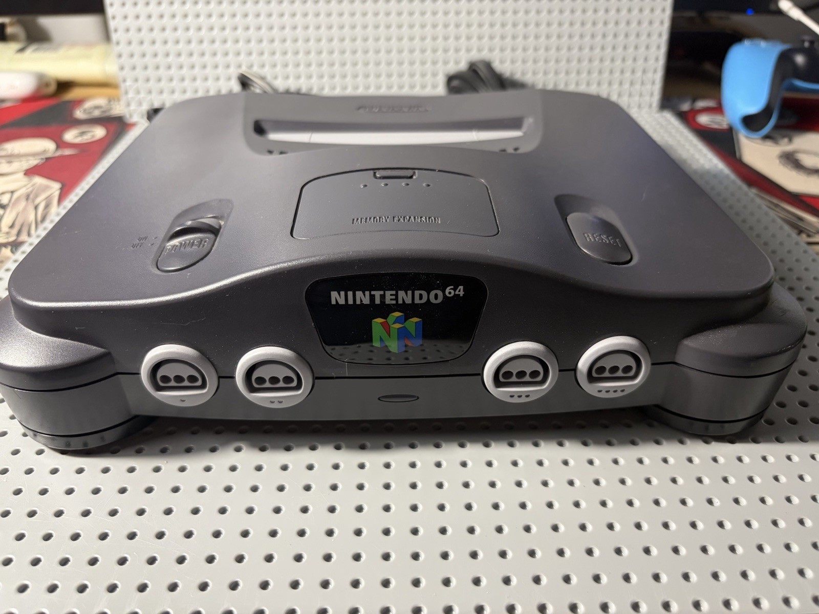 Nintendo 64 Console W Jumper Pack – Controller W Rumble Pack – All Wires Tested