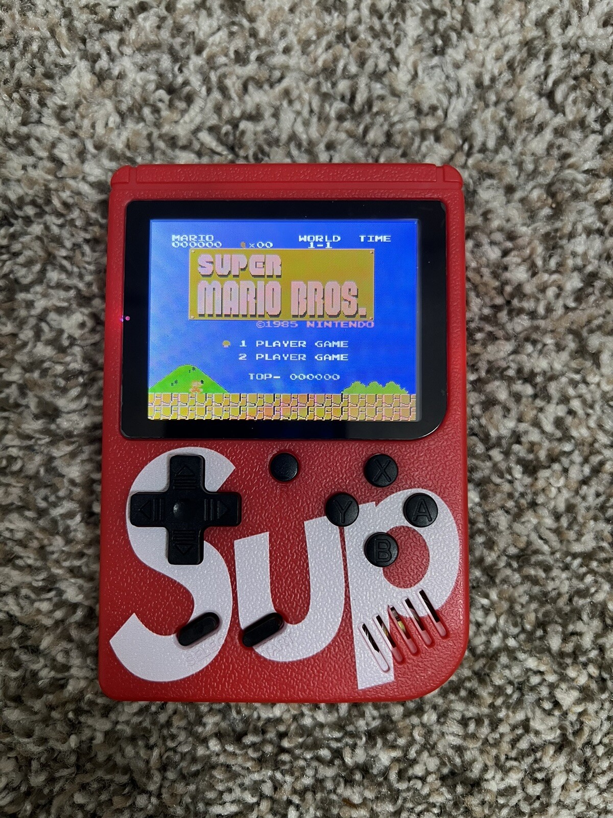 Unbranded Nintendo Game boy HandHeld Super Mario, Turtle, Contra. Color Screen