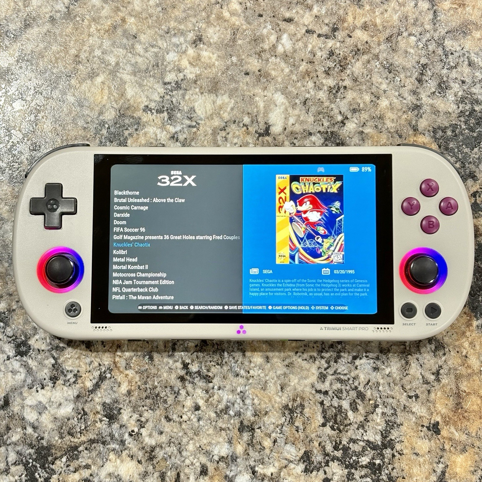 New Trimui Smart Pro Gaming Handheld, New 64GB Card, Custom Loaded Ready To Play