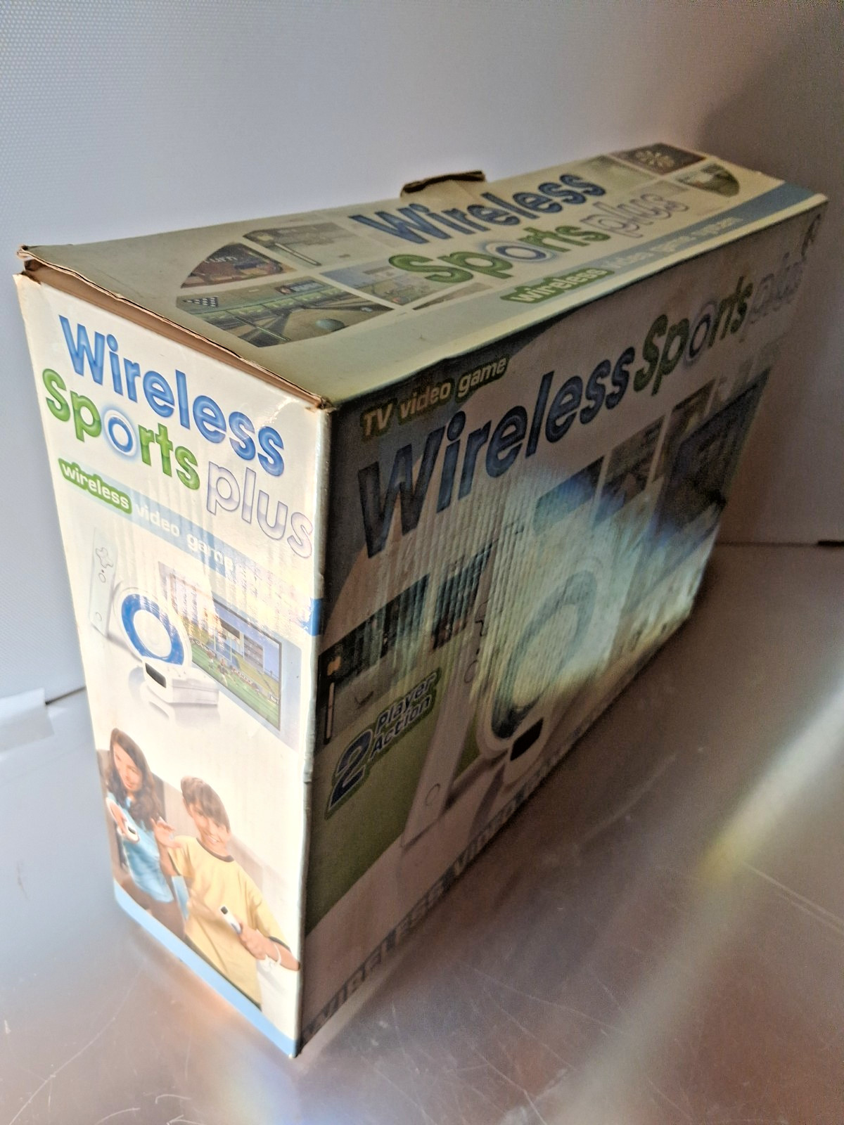 Senario TV VIDEO GAME WIRELESS SPORTS PLUS SYSTEM New 20 Games Installed Ages 8+