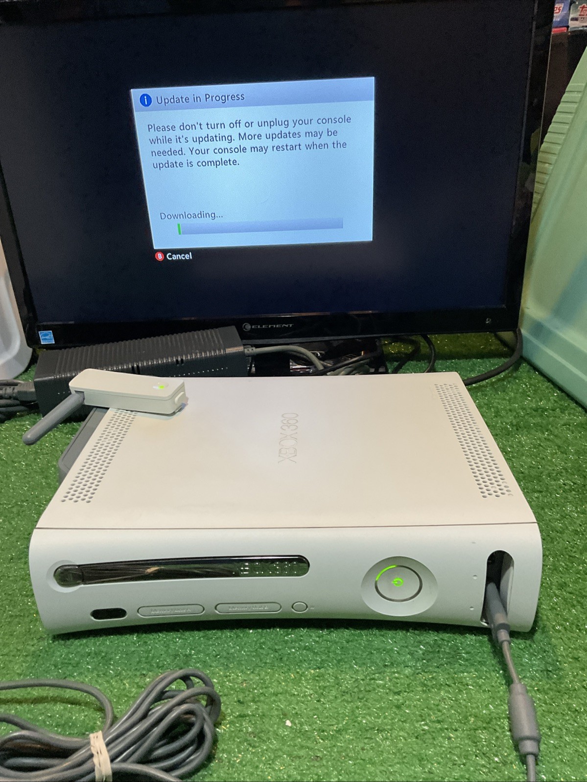 Microsoft Xbox 360 Console 60GB W/ COD Black Ops II PC Brick HDMI + Accessories