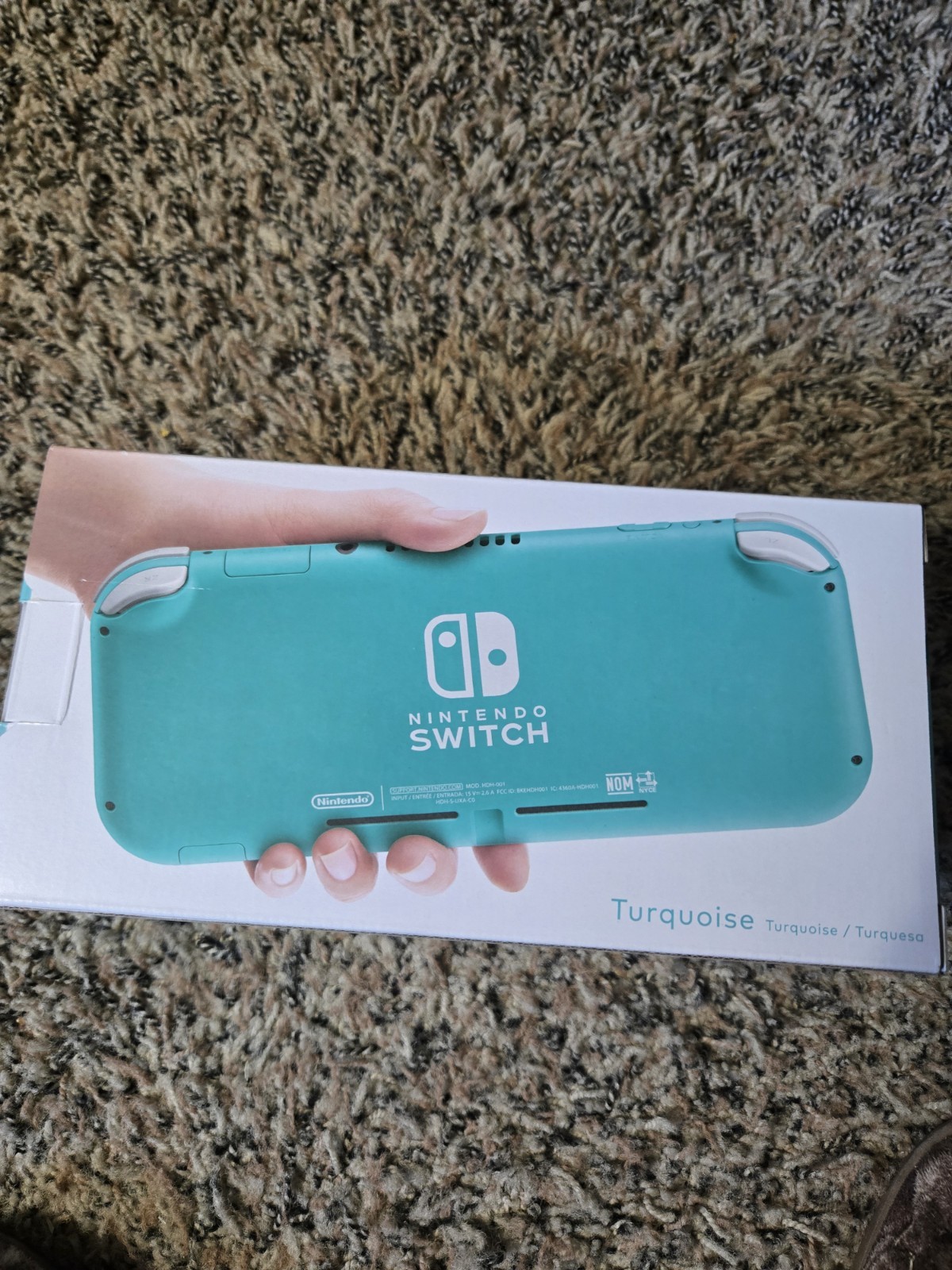 Nintendo Switch Lite Handheld Console – Turquoise