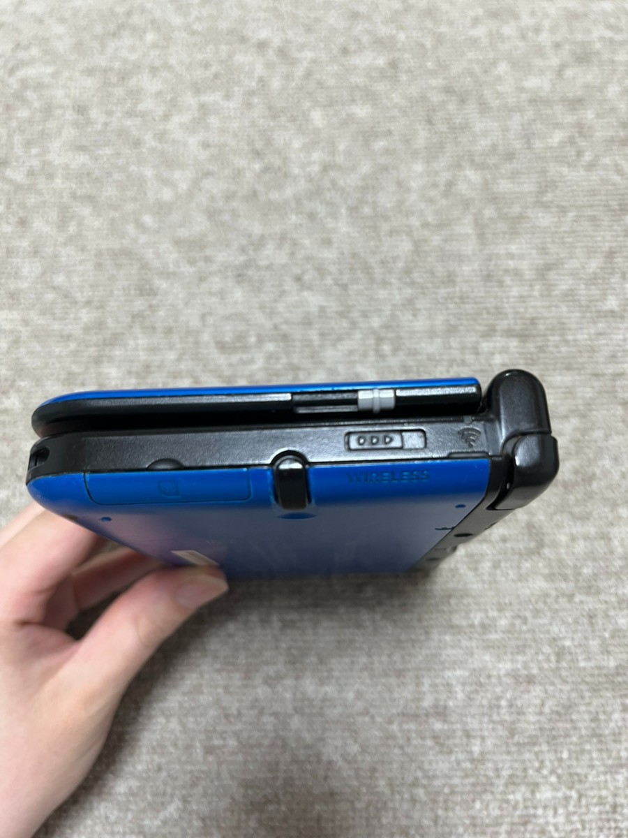 3DS LL XL blue black Japan Nintendo Console Japanese B966