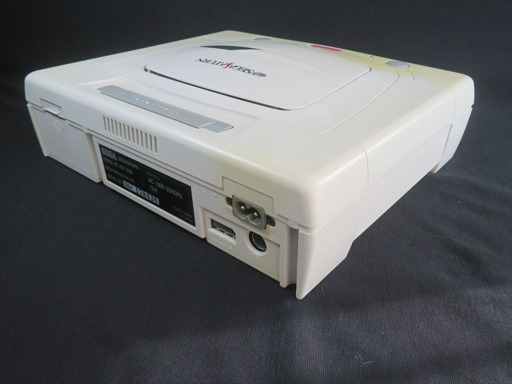 Sega Saturn Console only Japan HST 3220 White games Japanese game jp for parts