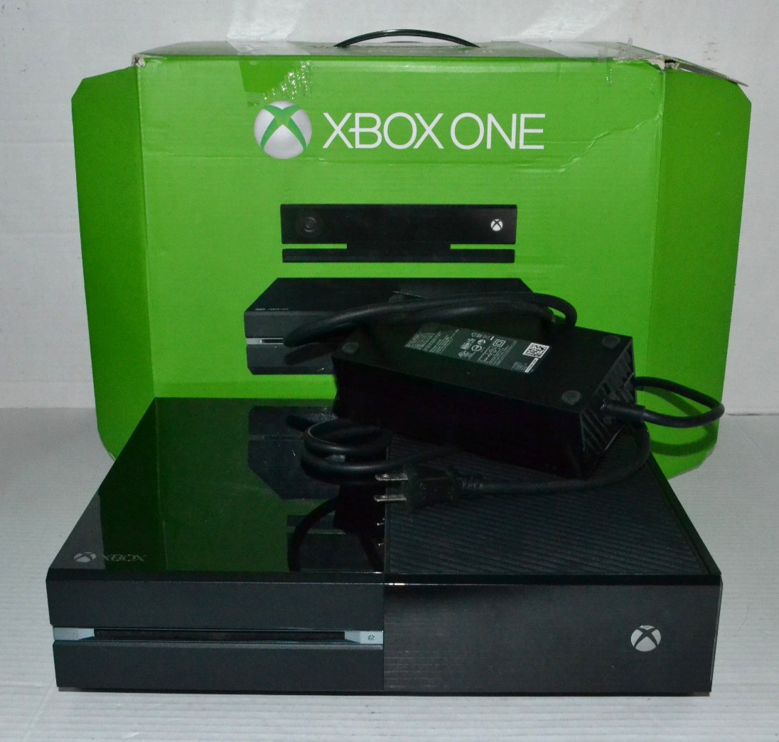 Microsoft Xbox One 500GB Console – Black (1540) Power Cord & Original Box Tested