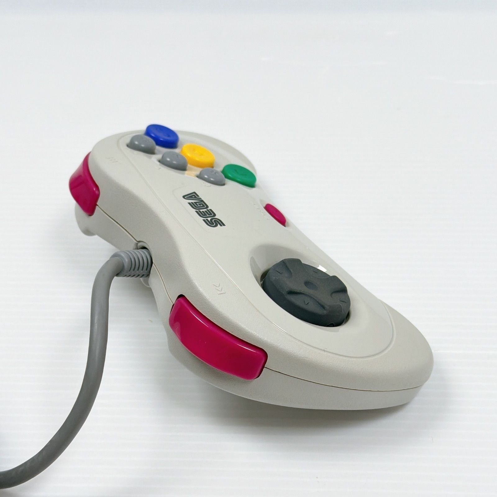 SEGA Saturn Console White HST-3220 Tested Working Japan Version