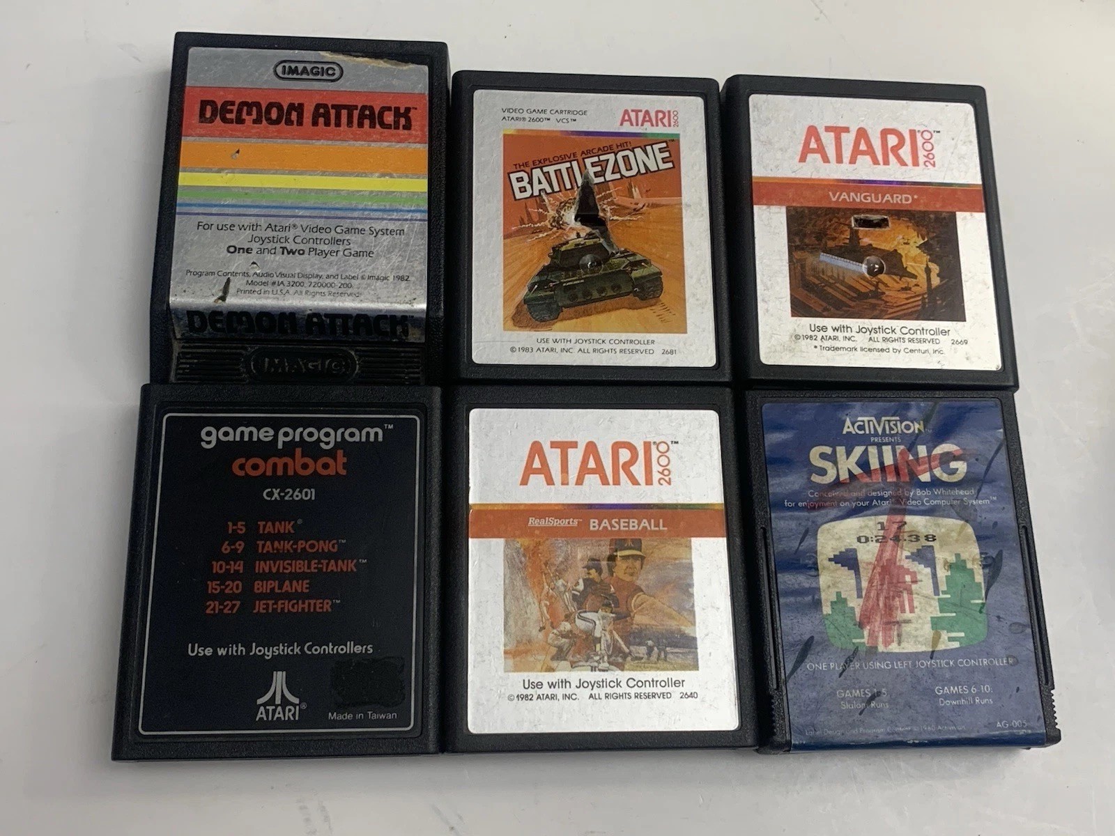 Atari 7800 Prosystem Video Game Console with Games and 2 Controllers See Video