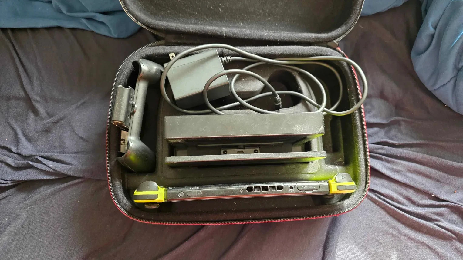 Nintendo Switch HAC-001 32GB Bundle- Case, Joycons, and 128gb microSD card