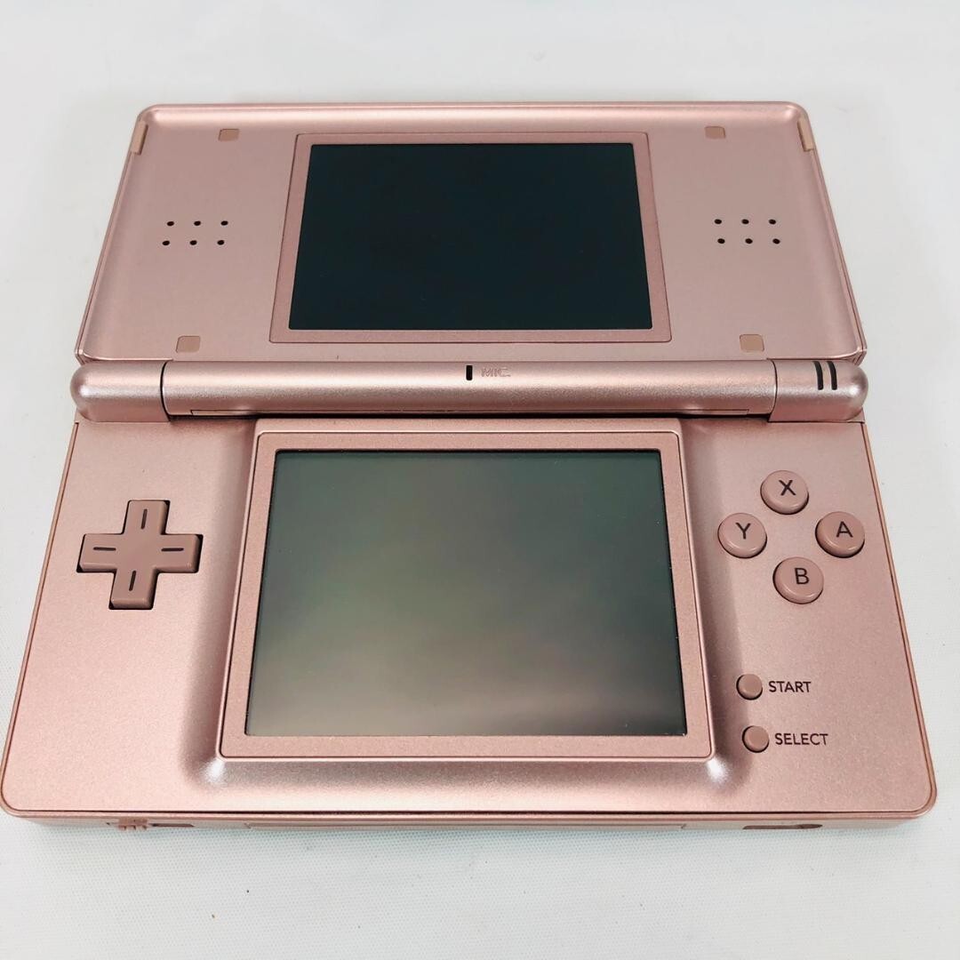 Nintendo DS Lite – Metallic rose Handheld Console with Charger