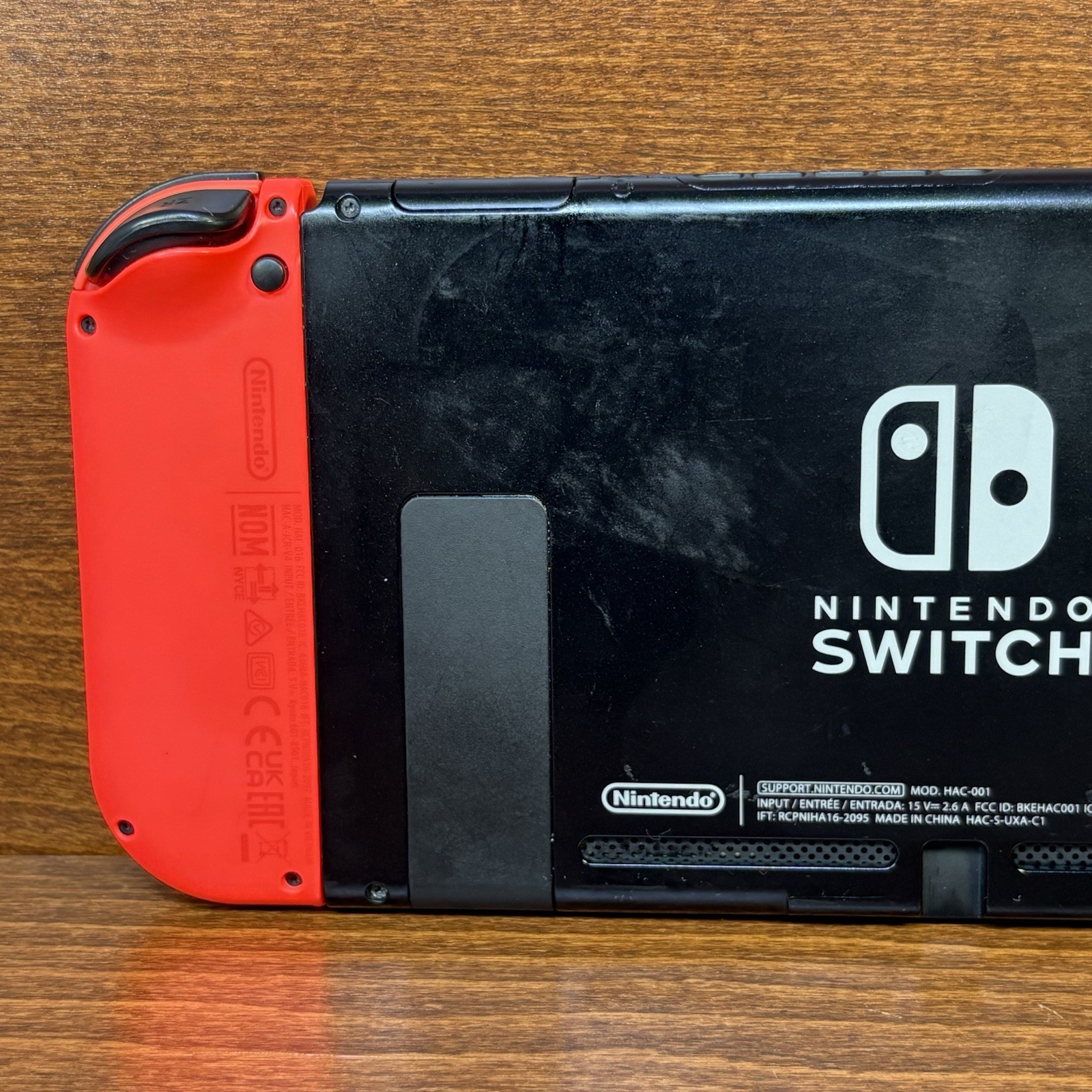 Nintendo Switch with Neon Blue & Neon Red Joy-Con | Works Perfectly | HAC-001