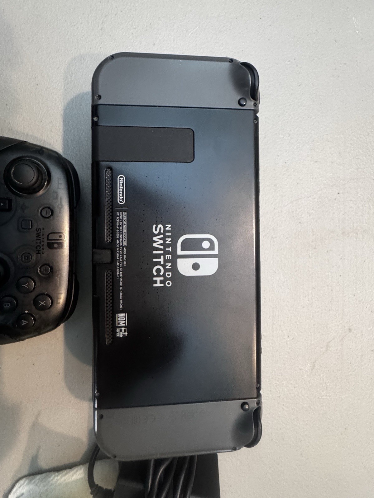 Nintendo Switch HAC-001 32GB Gray Console System V1 Preowned GUC Tested Working