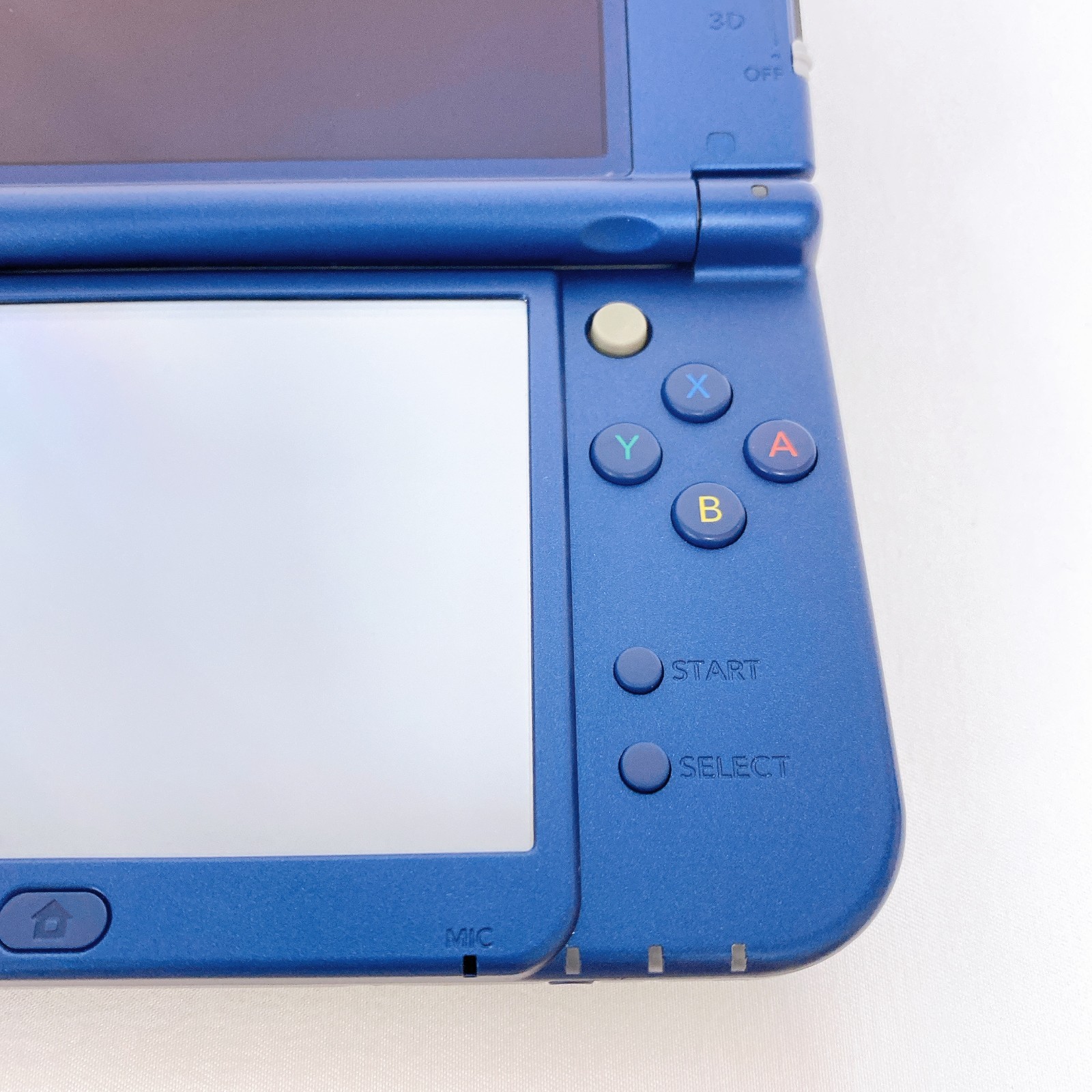 【Top IPS w/Box】New Nintendo 3DS LL XL Metallic Blue Japan Console Tested Rank S
