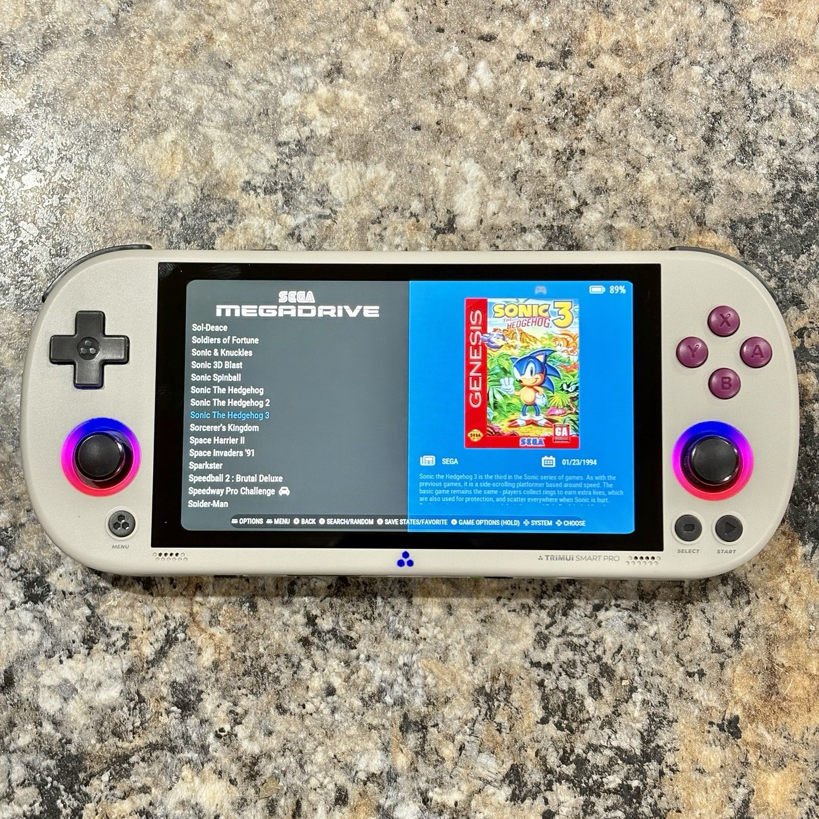 New Trimui Smart Pro Gaming Handheld, New 64GB Card, Custom Loaded Ready To Play
