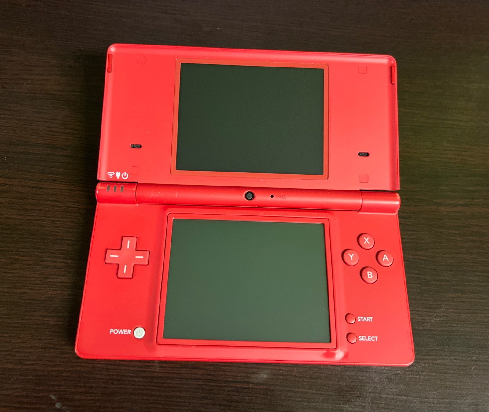 Nintendo DSi Red Console Only. Works. Used. Charger Not Included