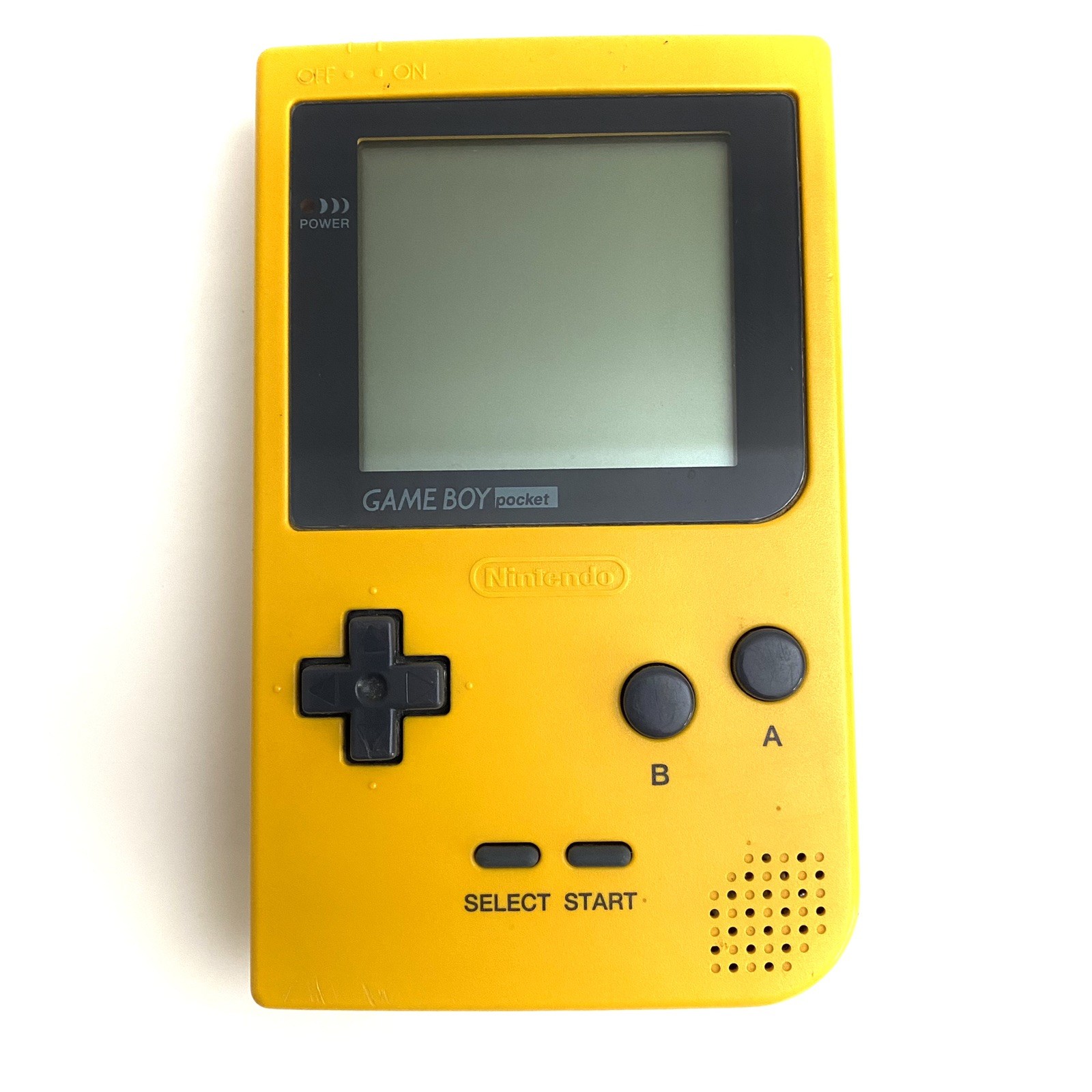 Nintendo Game Boy Pocket MGB-001 Yellow Handheld Console Retro Gaming