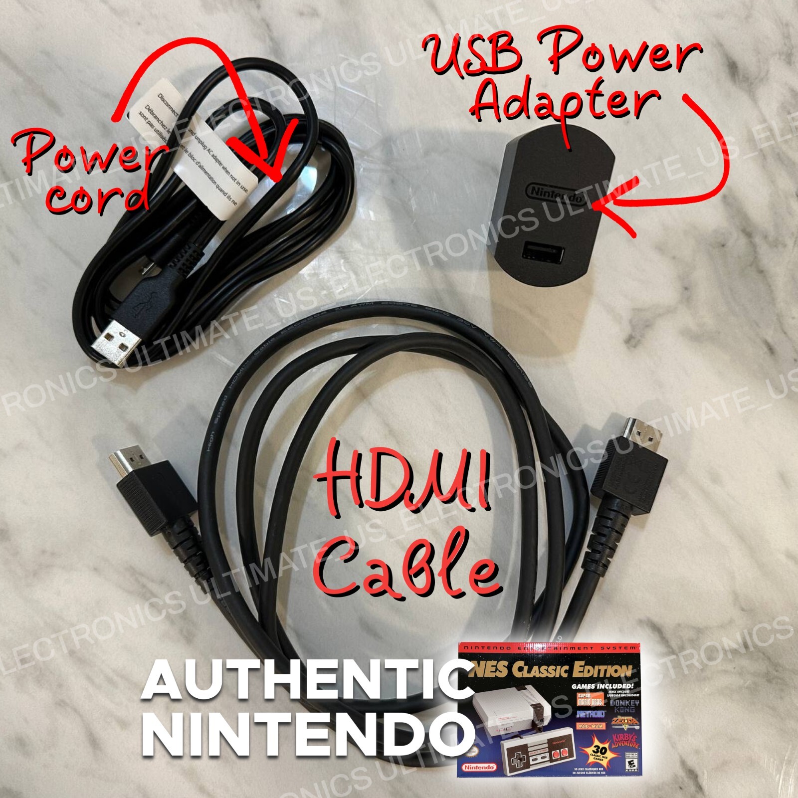 Authentic Nintendo Classic Edition NES Mini Game Console USA Genuine 30 Games