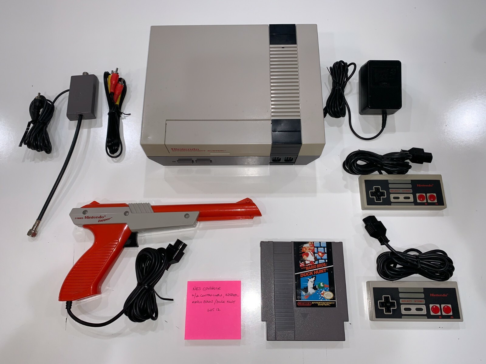 NES Nintendo System Console, New 72 Pin, Zapper, Super Mario Bros / Duck Hunt!!