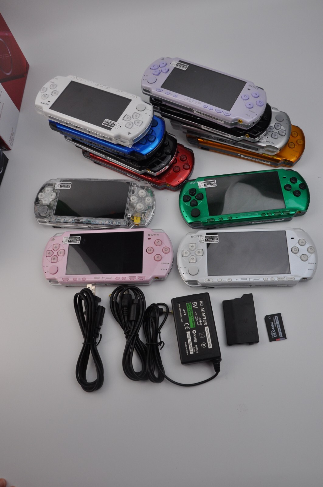 Original Sony PSP 3000 Console System Excellent+With Charger/New Battery/Memory