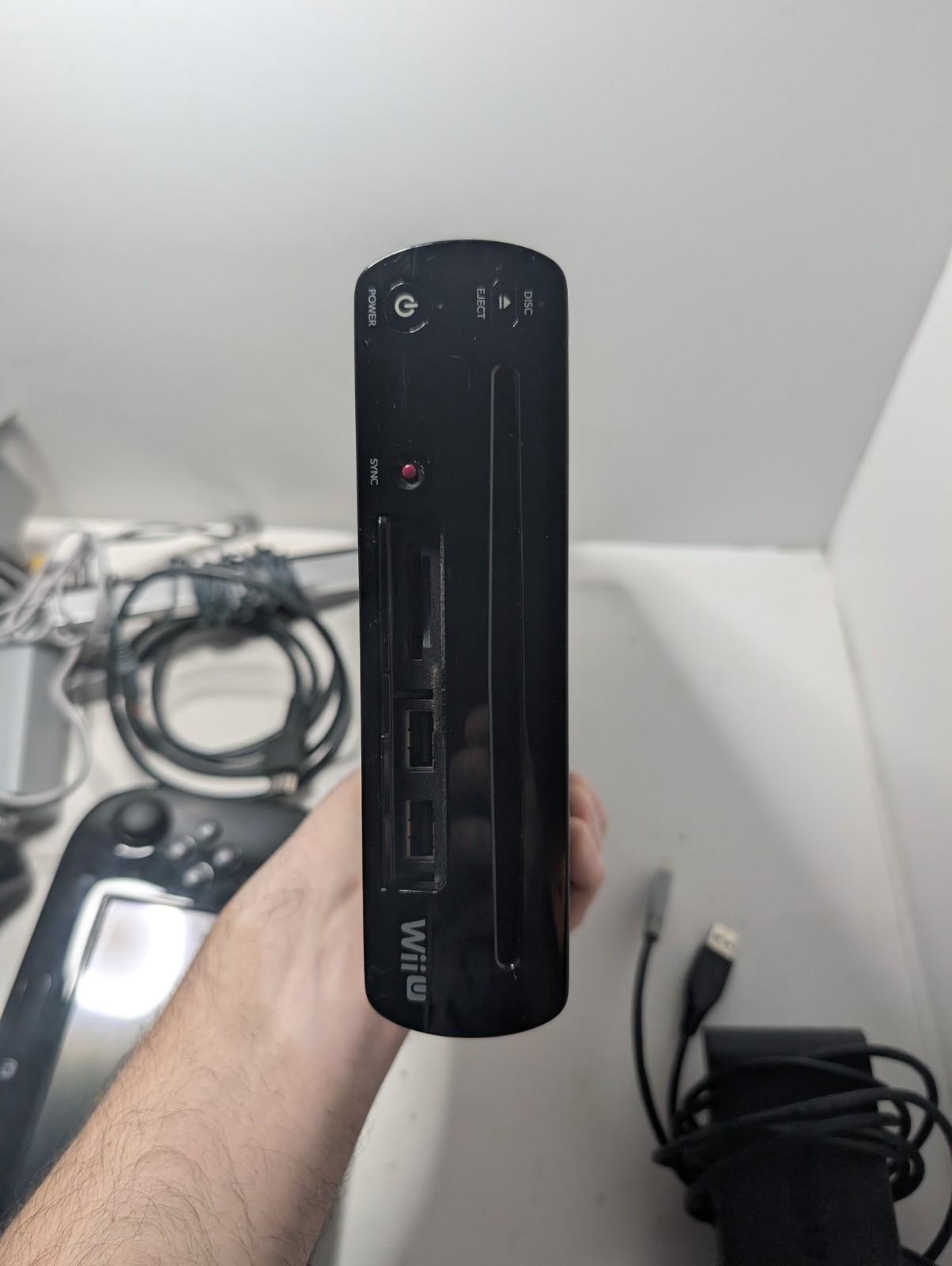 Nintendo Wii U 32gb Black Ultimate Bundle Accessories + Games