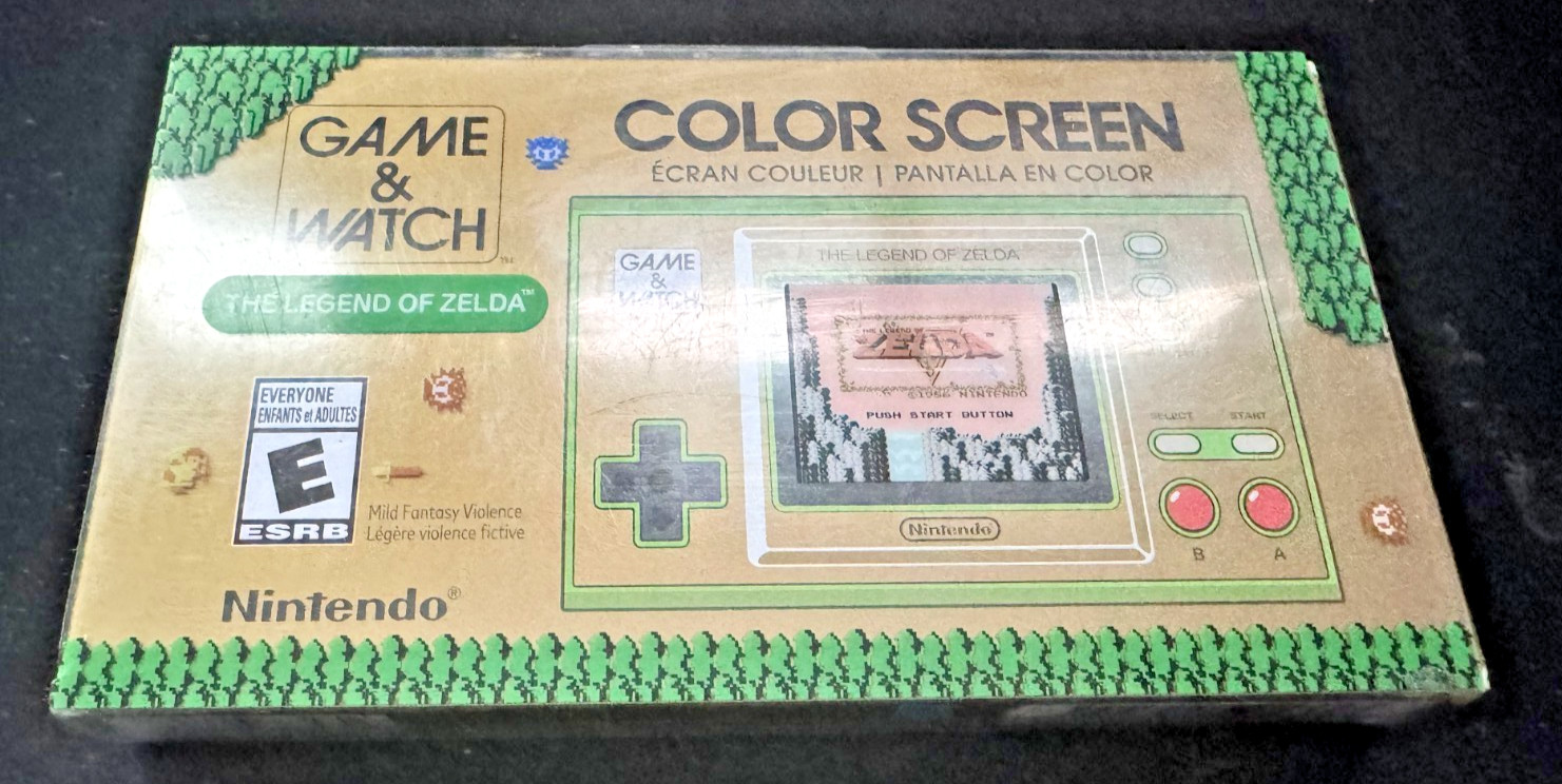 Nintendo Game and Watch: The Legend of Zelda Handheld Game System – NEW & SEALED