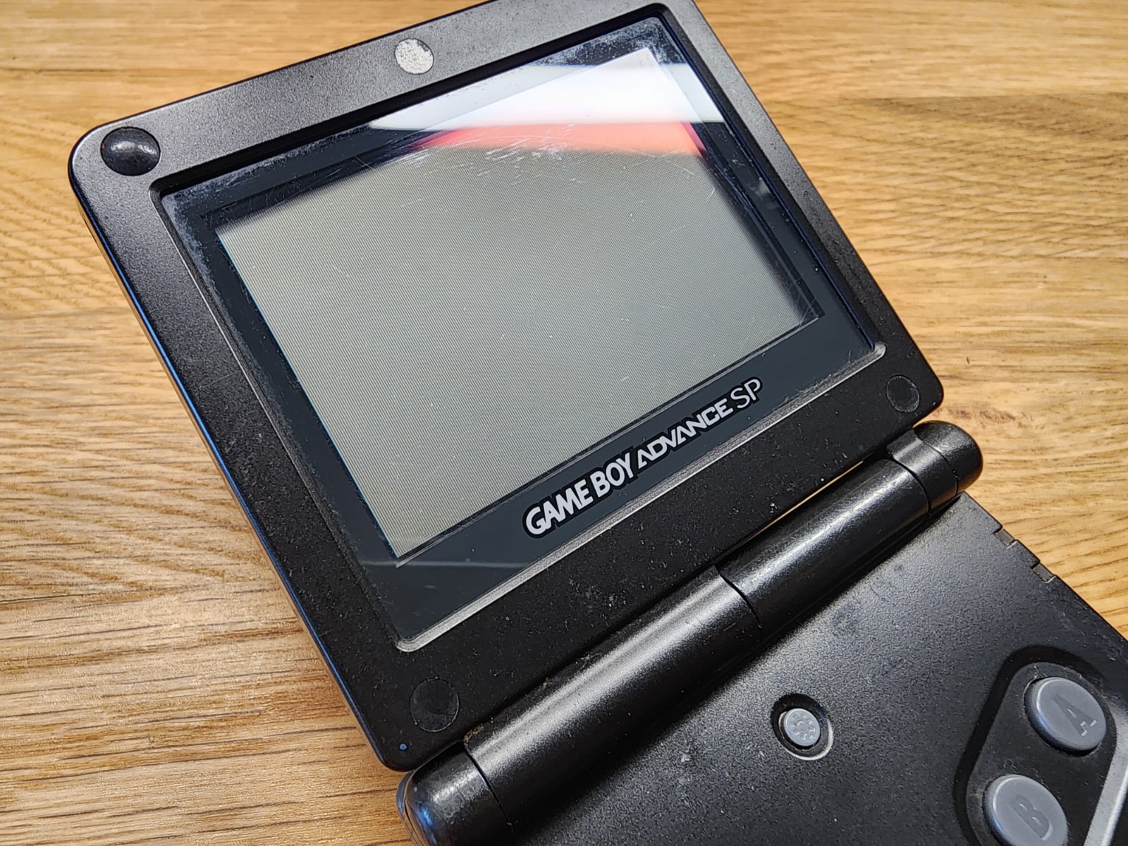 Nintendo GameBoy Advance SP Black AGS-001, Tested & Working Great!