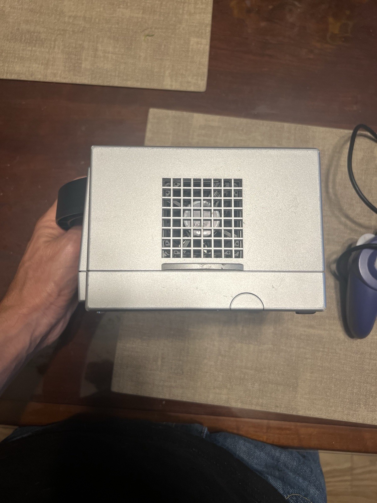 Nintendo GameCube DOL-001 Silver Console w/ Wired Controller, NTSC-U/C