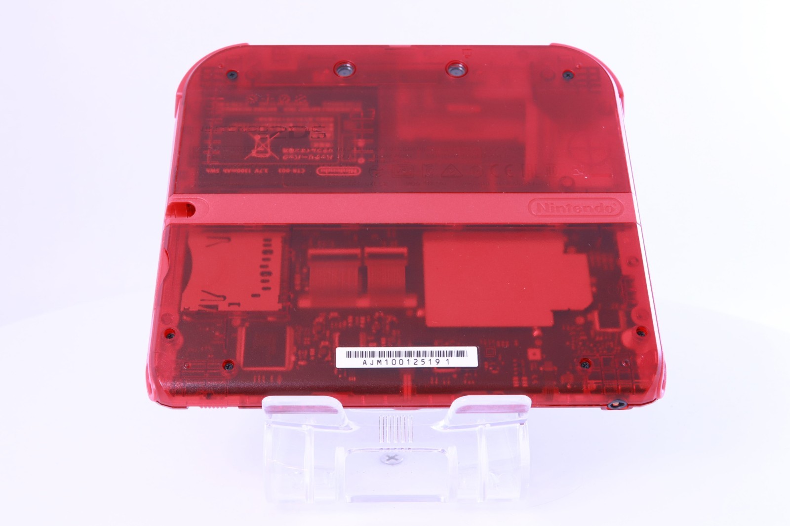 Nintendo 2DS Pokémon Red [Rank:S] W/USB Cable