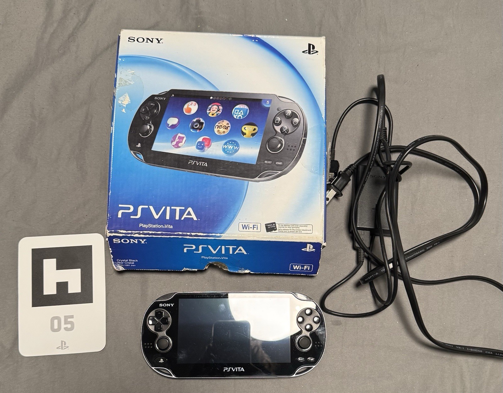 Sony PlayStation Vita PCH-1001 Black Handheld System