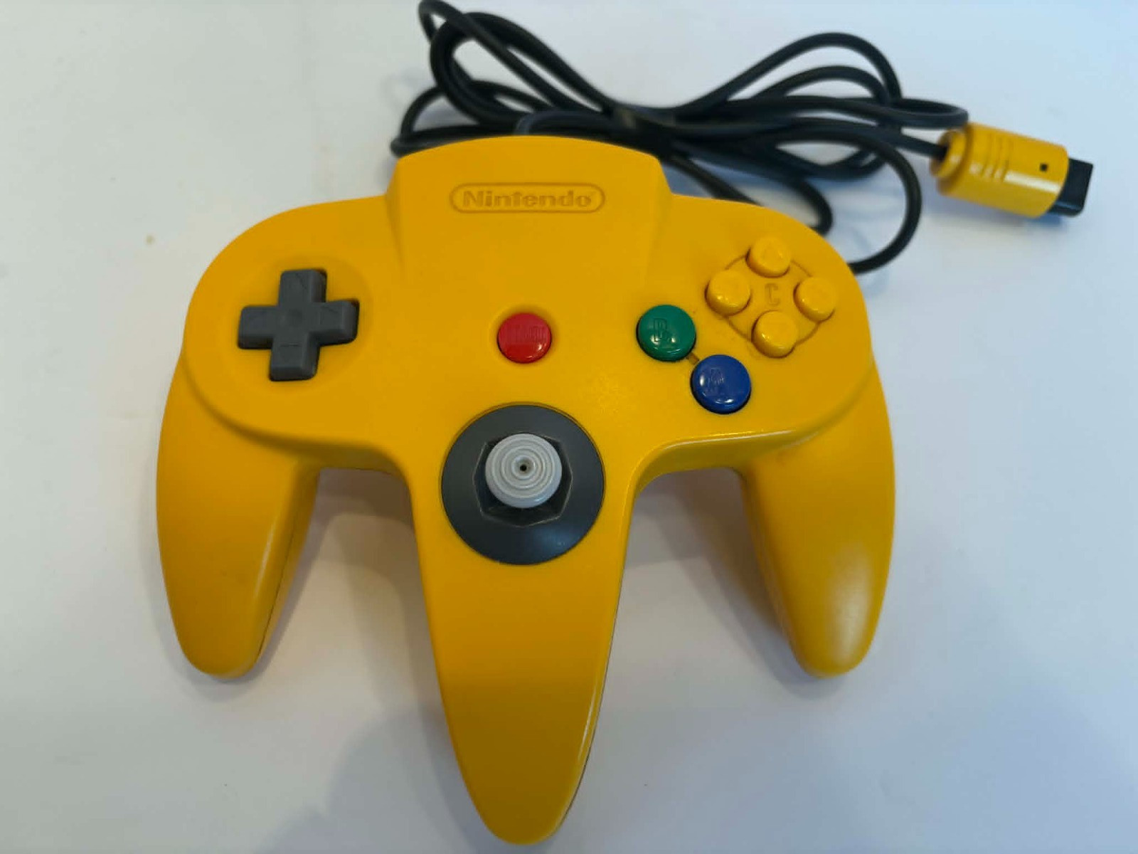 Nintendo 64 Home Console – Black – Yellow Controller