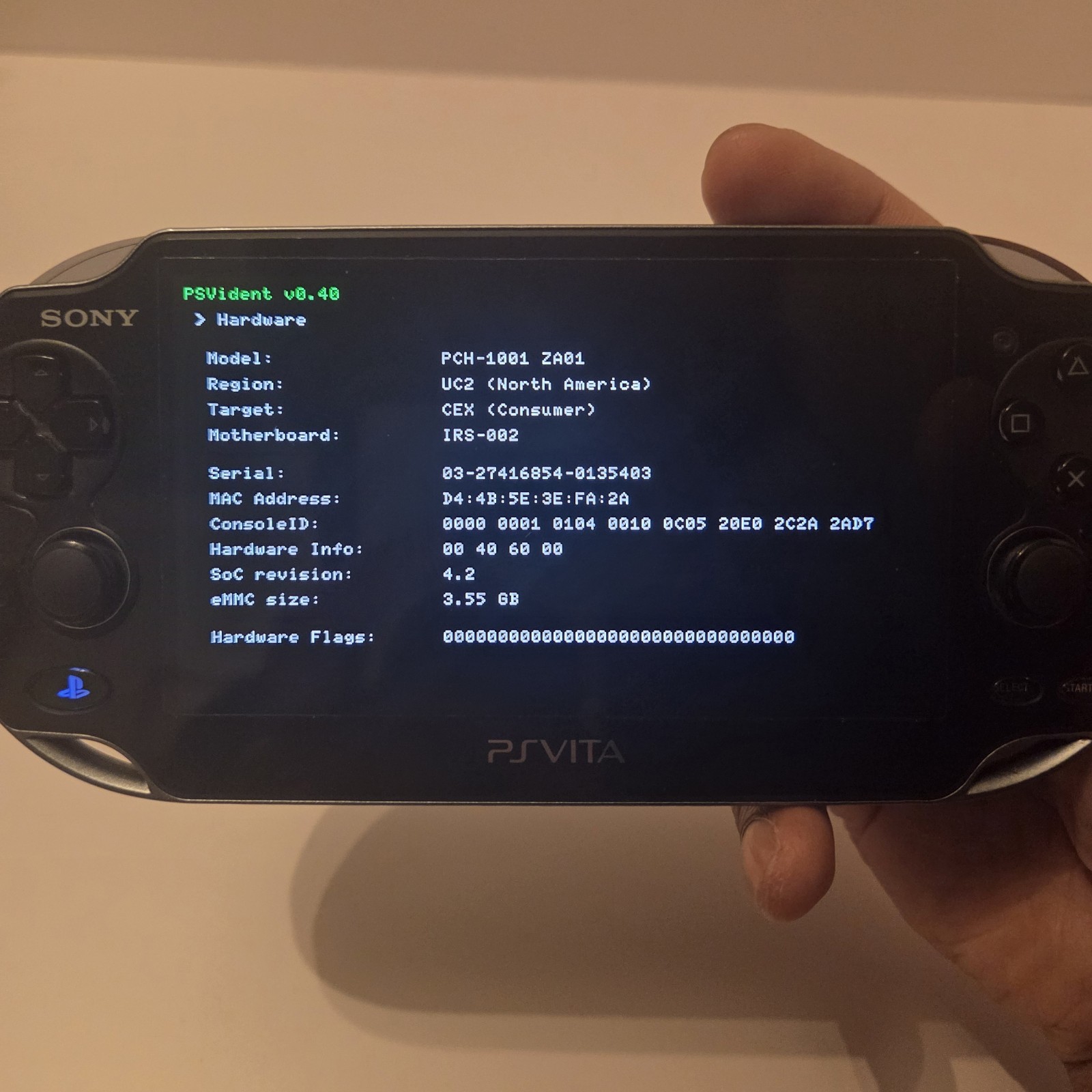 Sony PlayStation Vita 1001 OLED [Crystal Black] CIB + Extras