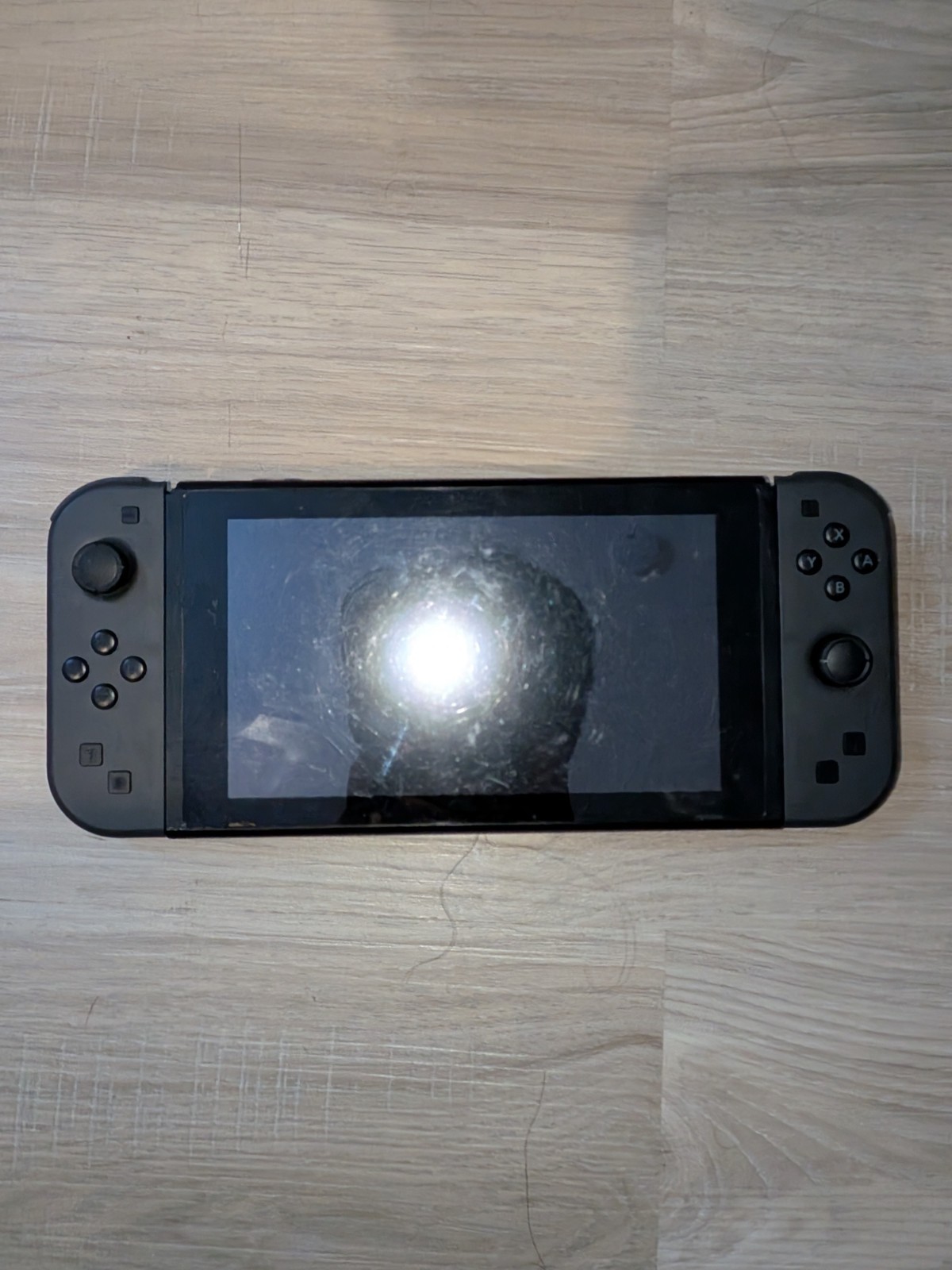 Nintendo Switch V1 HAC-001 32GB W/ Black Joycons – Used