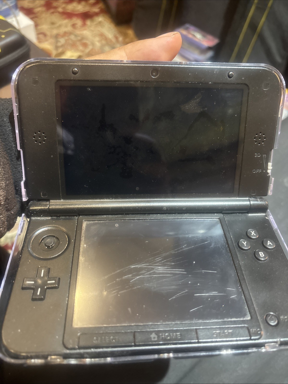 Nintendo 3DS XL Handheld System – Blue/Black W Charger Included