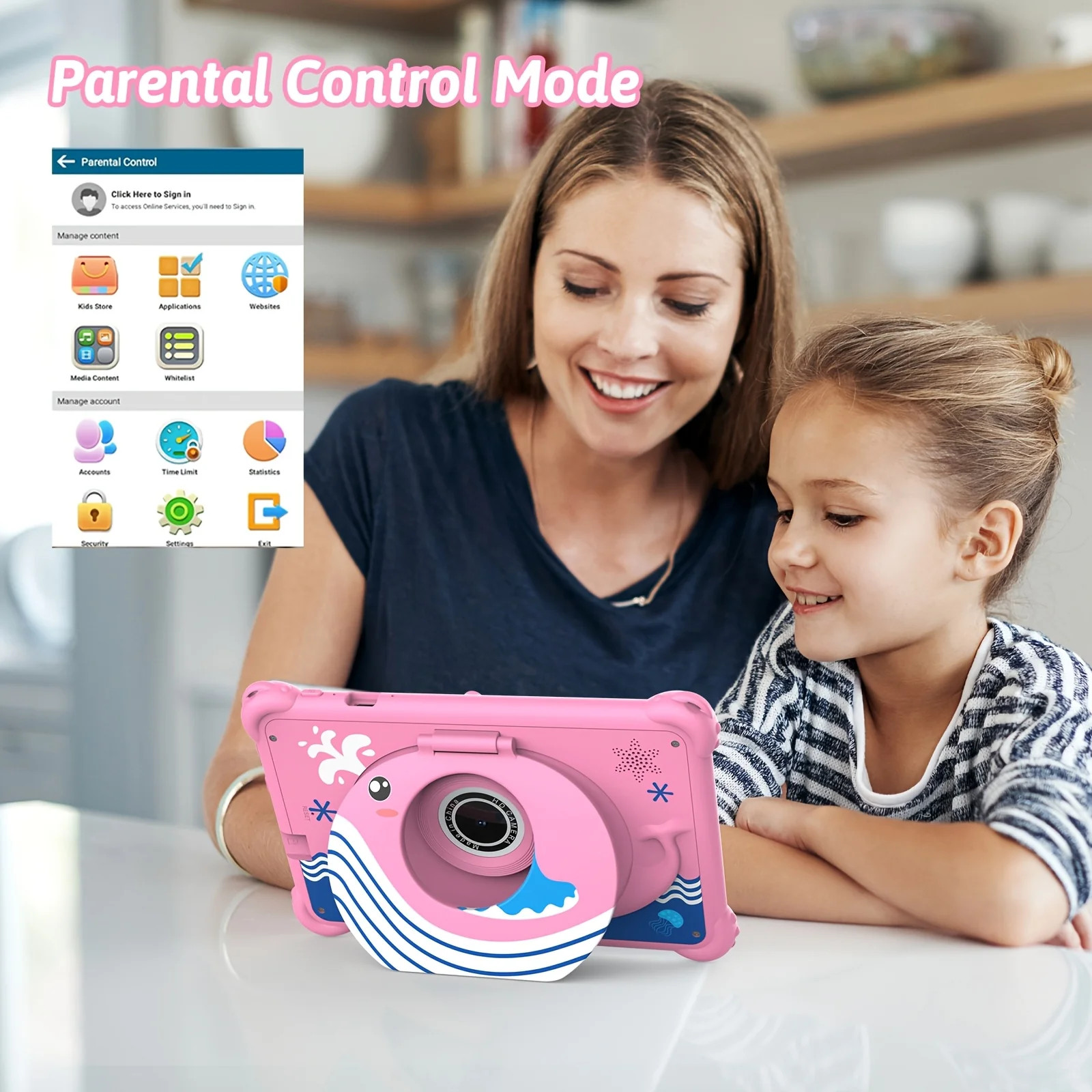 Tablet ZZB para Jóvenes – Tablet Android de 7 Pulgadas, 4GB (2GB+2GB) RAM, 32GB