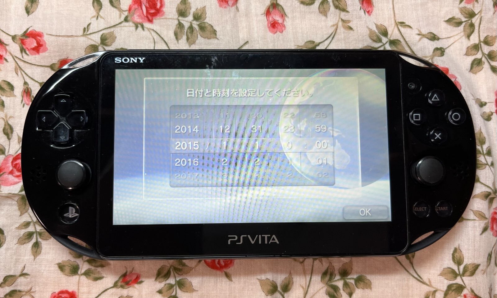 Playstation PSV Sony PS Vita Black PCH2000 Used