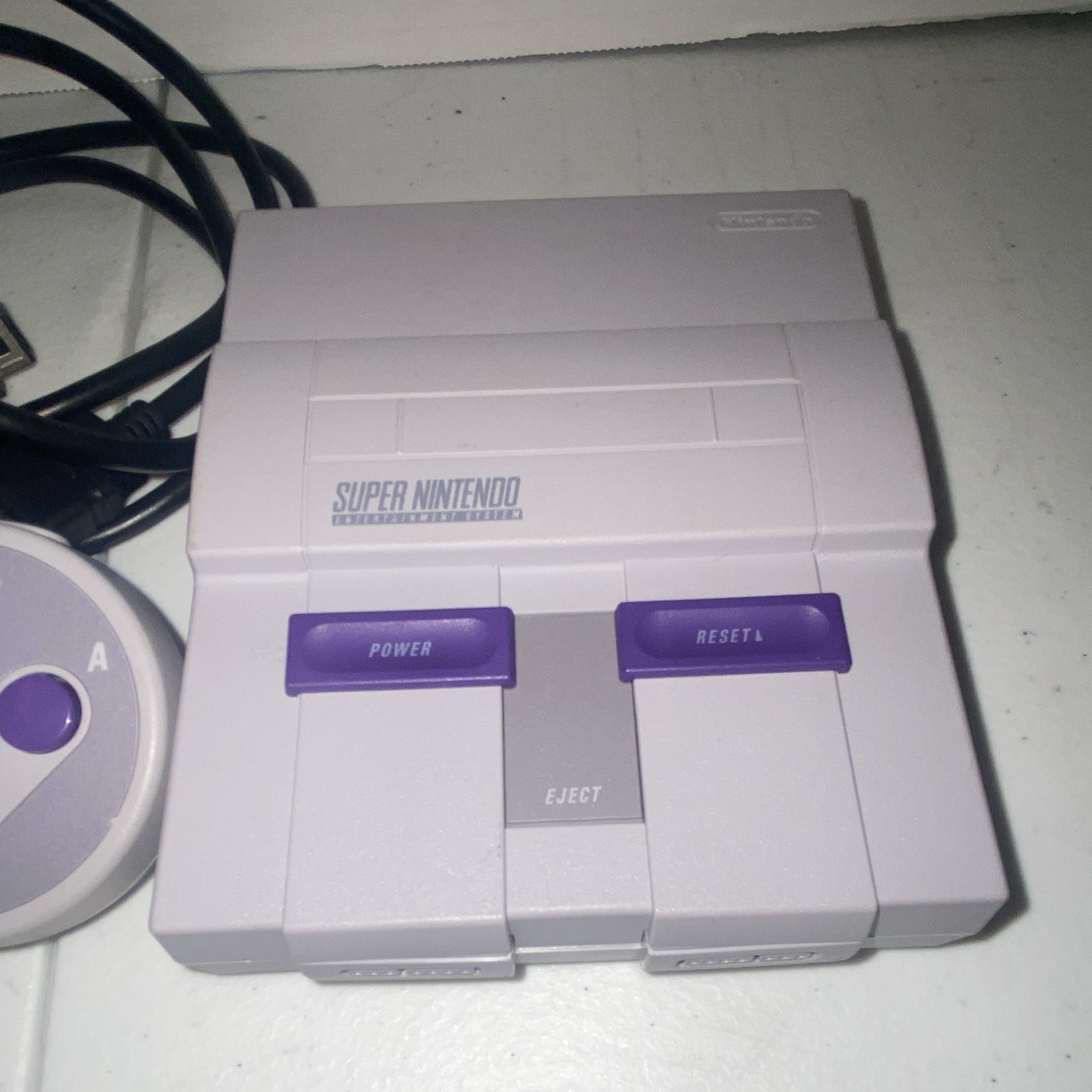 Nintendo SNES Classic Edition CLV-201 Built-In Games HDMI 1 Controller Cables