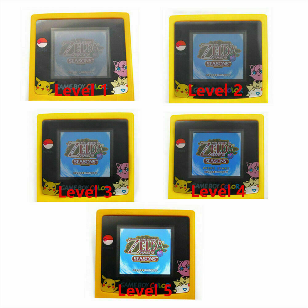 Multi-Colors Rechargeable Highlight Back Light LCD Game Boy Color GBC Console