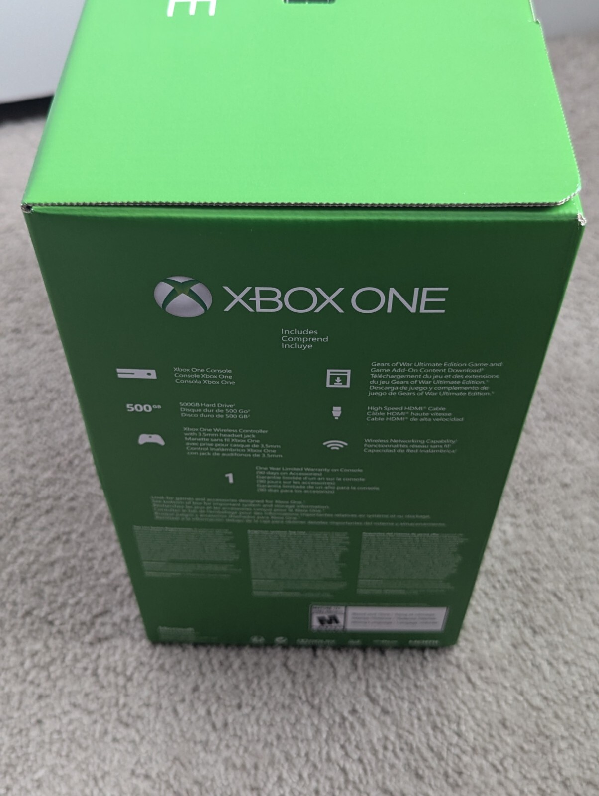 XBox One 500GB/ Console Gears of War Bundle 1540 BRAND NEW Sealed Box