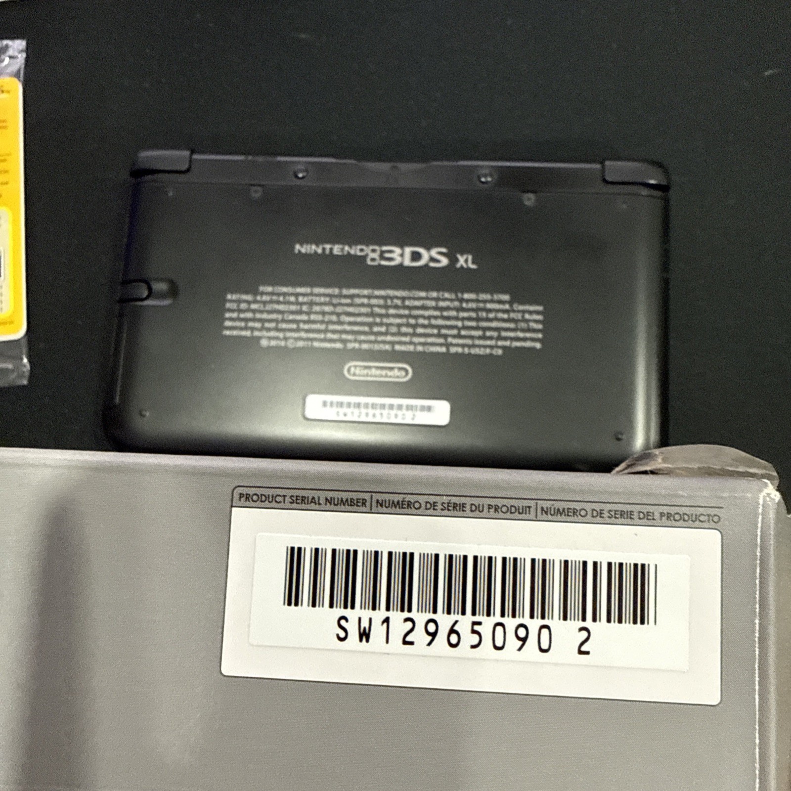 Nintendo 3DS XL – CIB Black, Authentic, Tested, Great Condition!