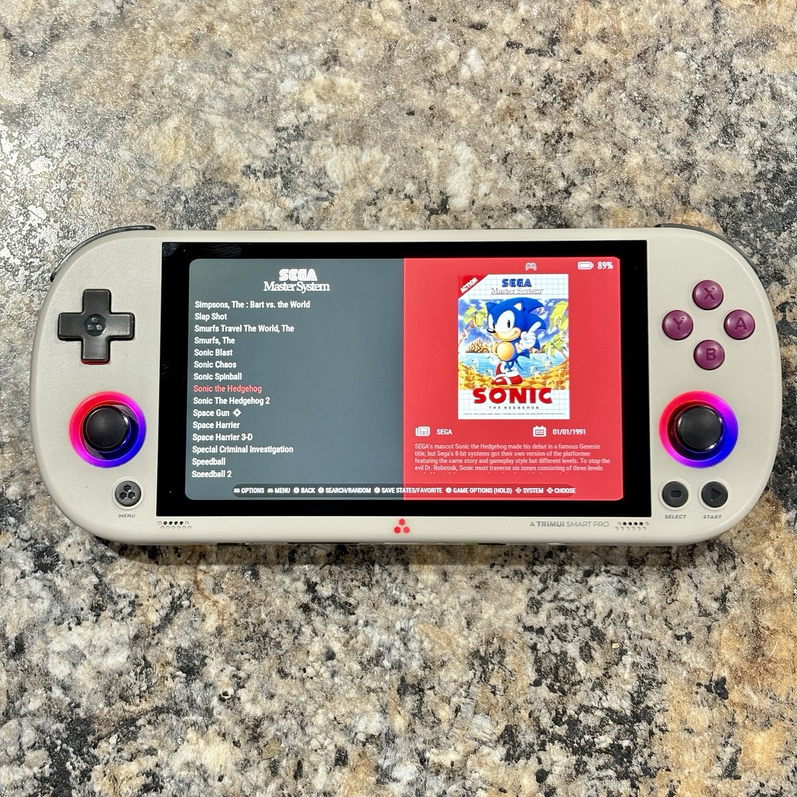New Trimui Smart Pro Gaming Handheld, New 64GB Card, Custom Loaded Ready To Play