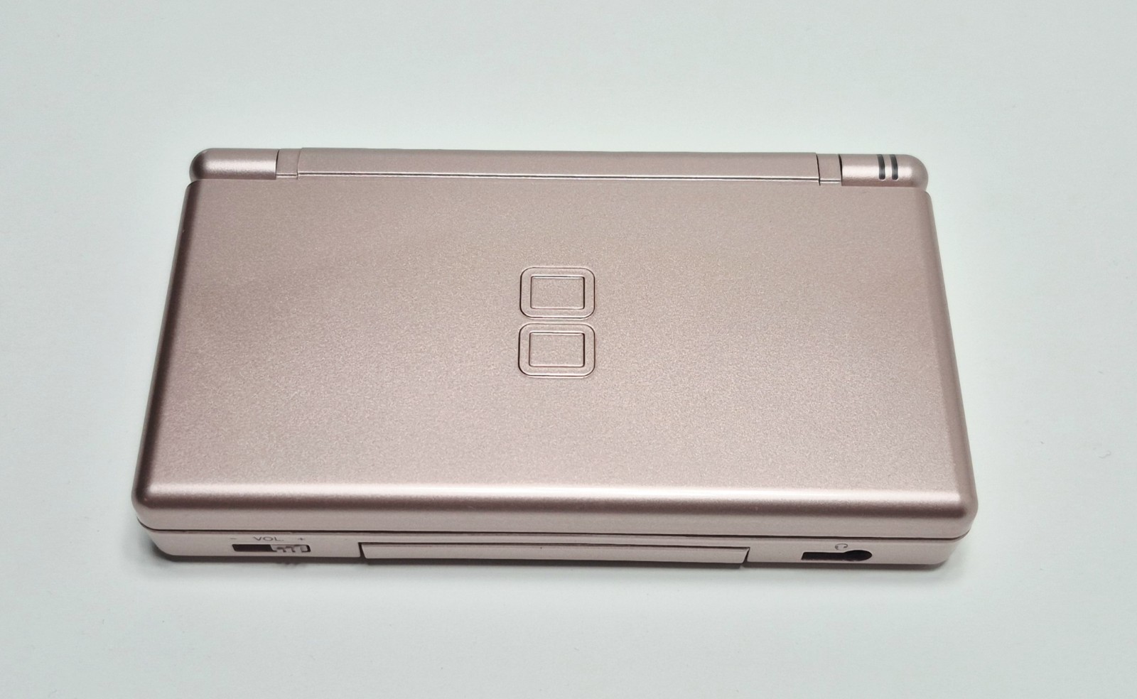 Nintendo DS Lite Pink Metallic Rose Cib Complete W/ Manuals Mint Condition