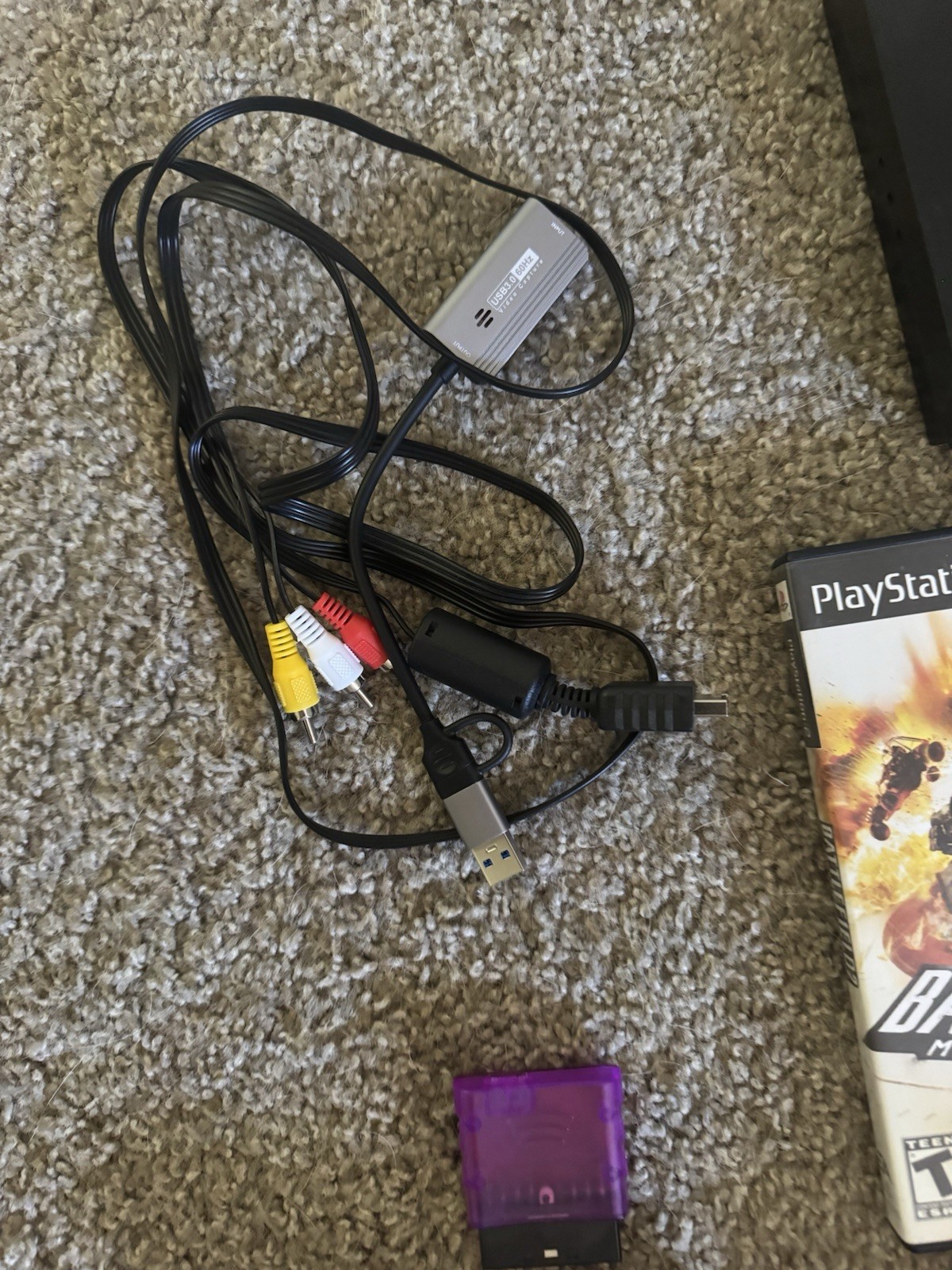 Sony PlayStation 2 Slim Bundle with 4 Controllers, Games & PS2 Video Capture