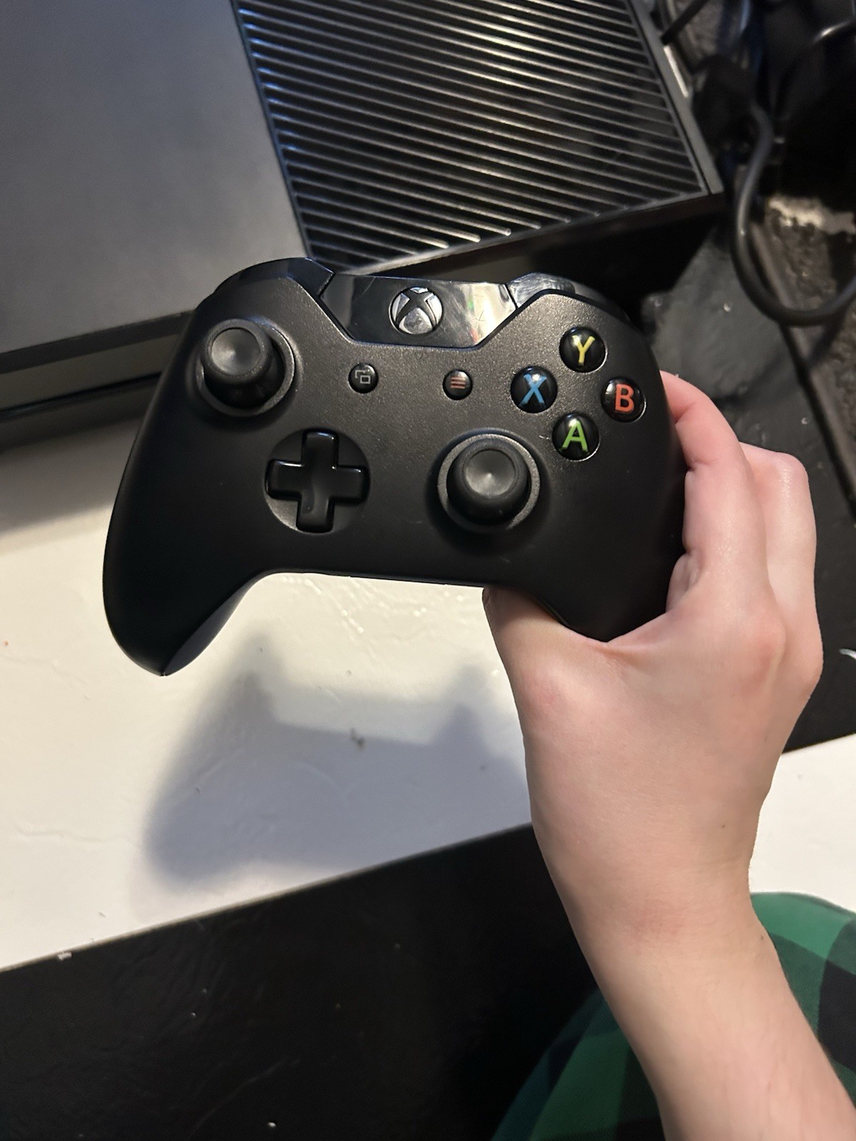 Microsoft Xbox One Console Black 500GB w/ HDMI/Power Cord Controller