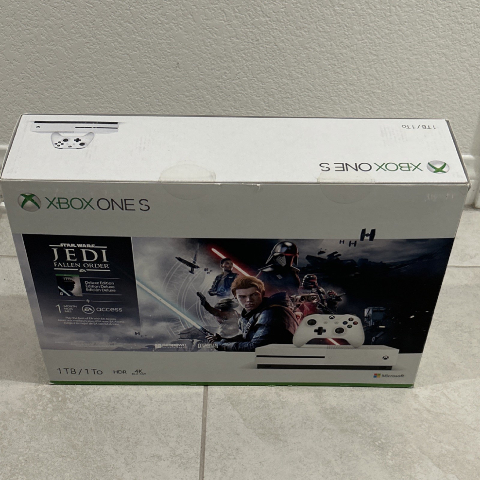 *New in Box/Factory Sealed* Xbox One S 1TB Console Bundle: Jedi Fallen Order