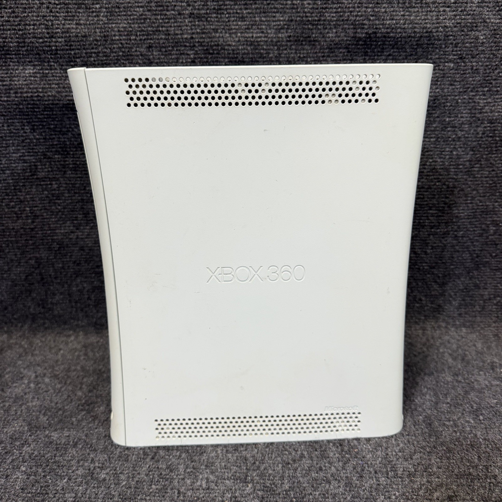 Microsoft Xbox 360 Fat White Console For Parts/Repair Disc Read Error No HD 1007