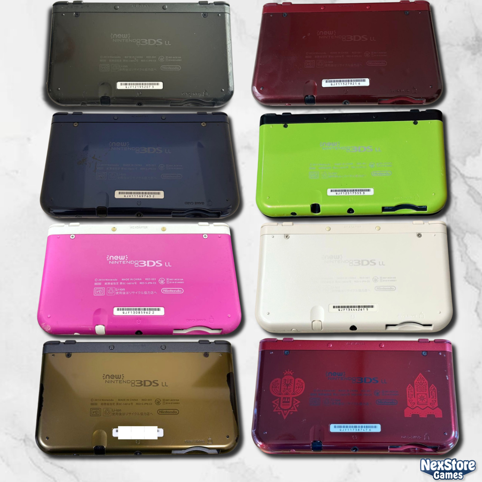 Nintendo New 3DS LL XL Console only Various colors Used RANK A/B Region free