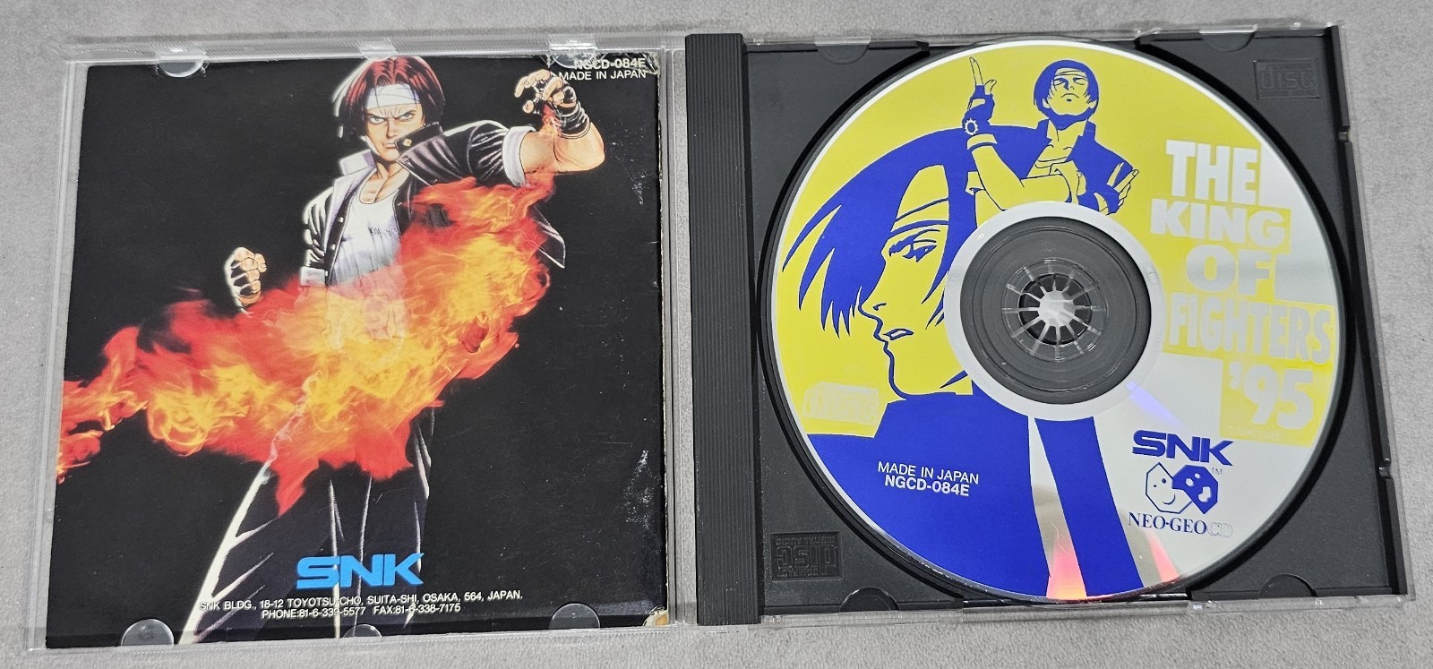 SNK Neo Geo Cd PAL Home Console, Black, RCA Component Connectivity
