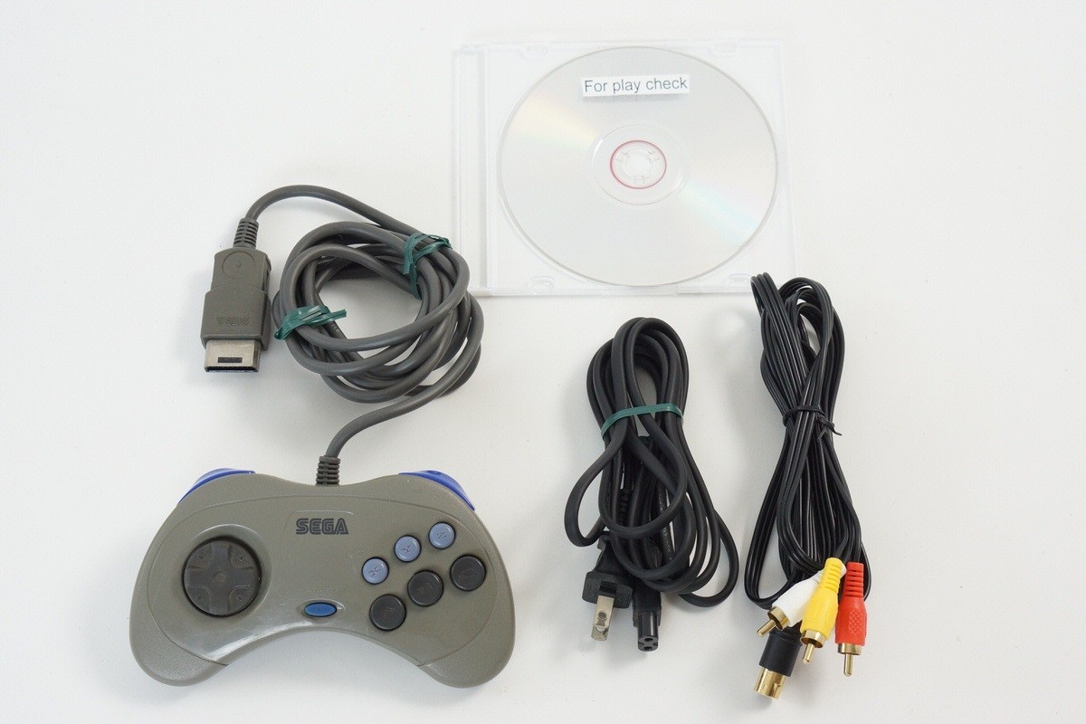 Sega Saturn GREY Console HST-3210 -21Pin Drive- Tested System NTSC-J B52085503